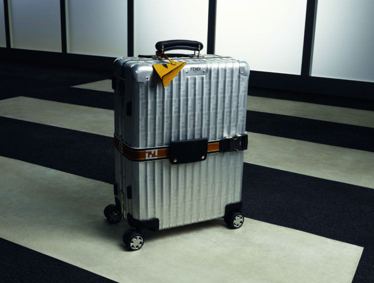 Fendi x Rimowa suitcase