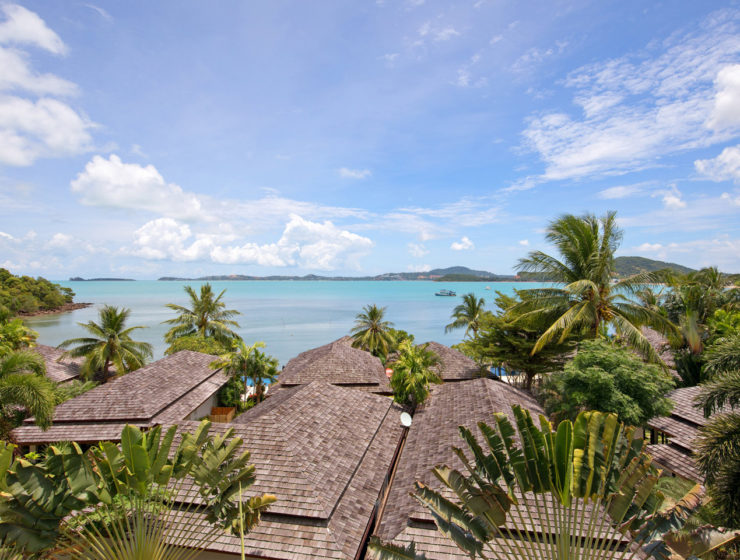Baan Ratree Ocean view villas in Koh Samui